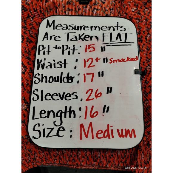 Urban Outfitters Women's size M Floral Feminine Babydoll Plisse Wrap Crop Top - Picture 6 of 9